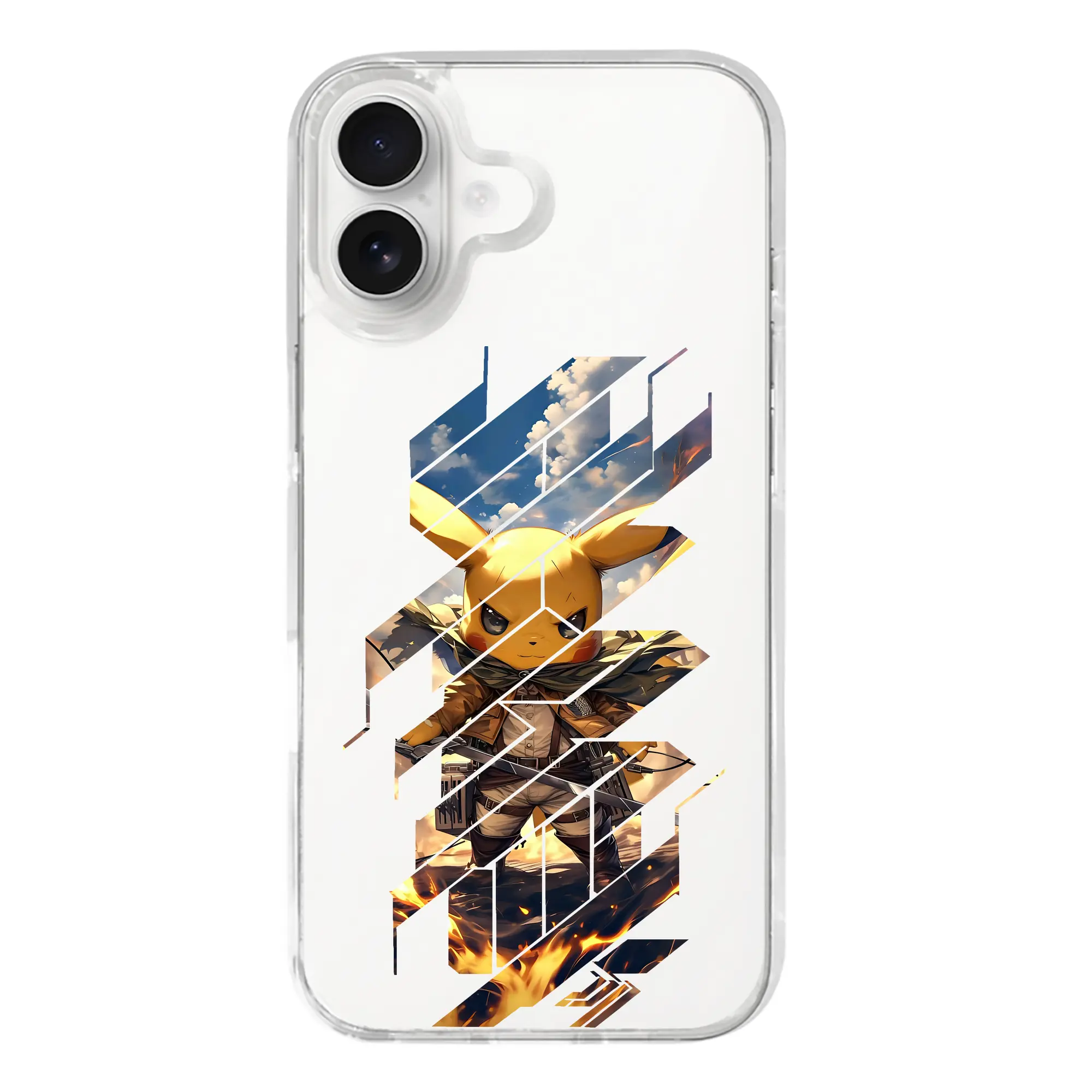 ポケモン グッズ,ピカチュウ - iPhone 17シリーズ 透明スマホケース – 薄型・耐衝撃・精密フィット保護カバー